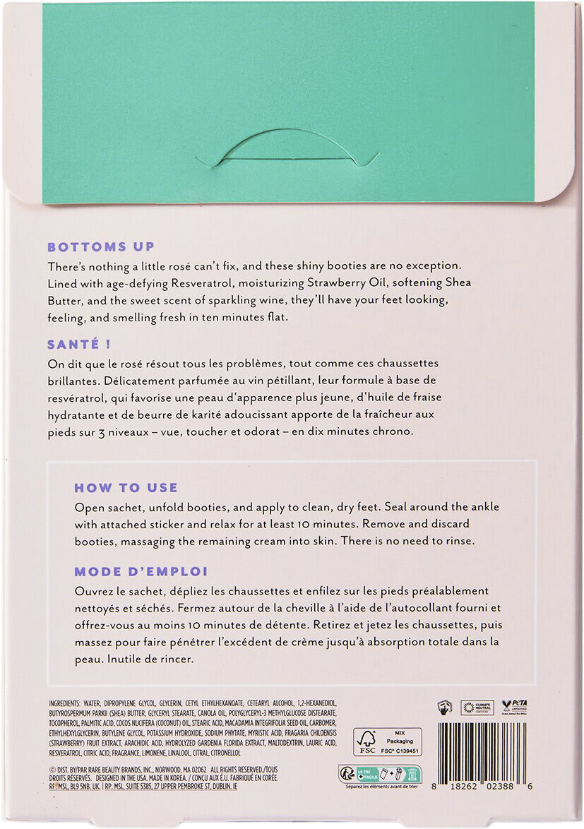 Ros&eacute; Toes - Renewing Foot Mask