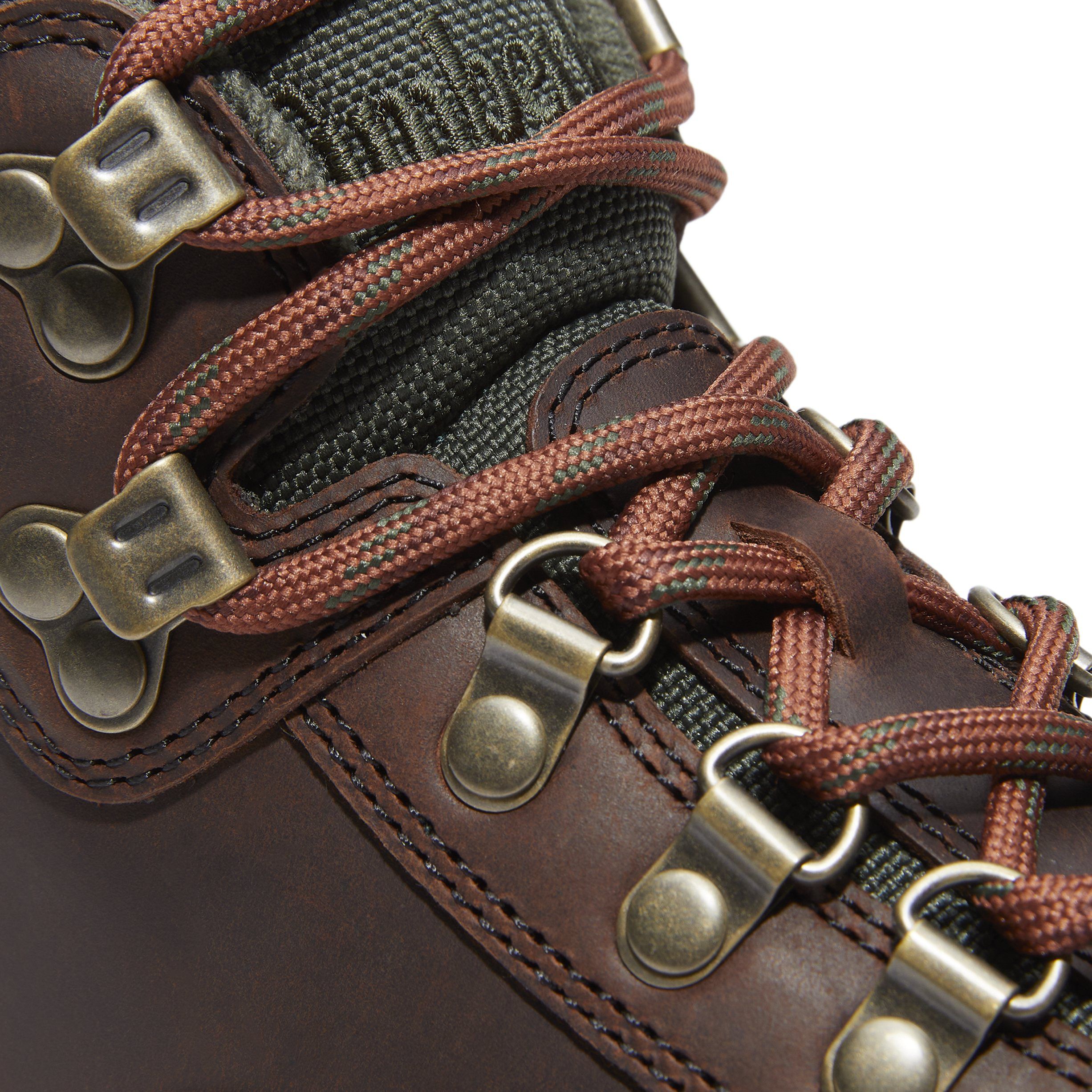 EHKR MID LACE BOOT DKBRN, Wide