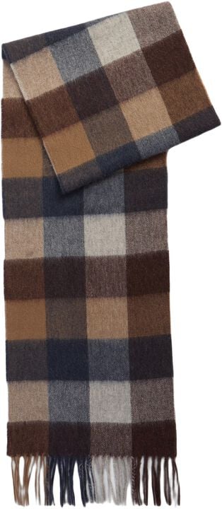 Barbour Lambswool Tattersall Scarf