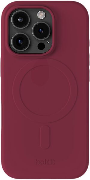 Soft Magsafe Case iPhone 16 Pro Max Red Velvet