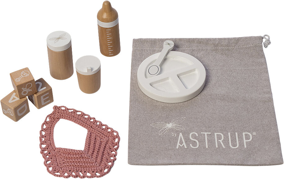 SPISES&AElig;T TIL DUKKE. 9 DE