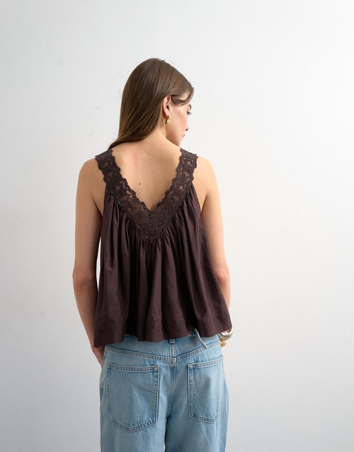 Tssophie Deep V Top Wvn