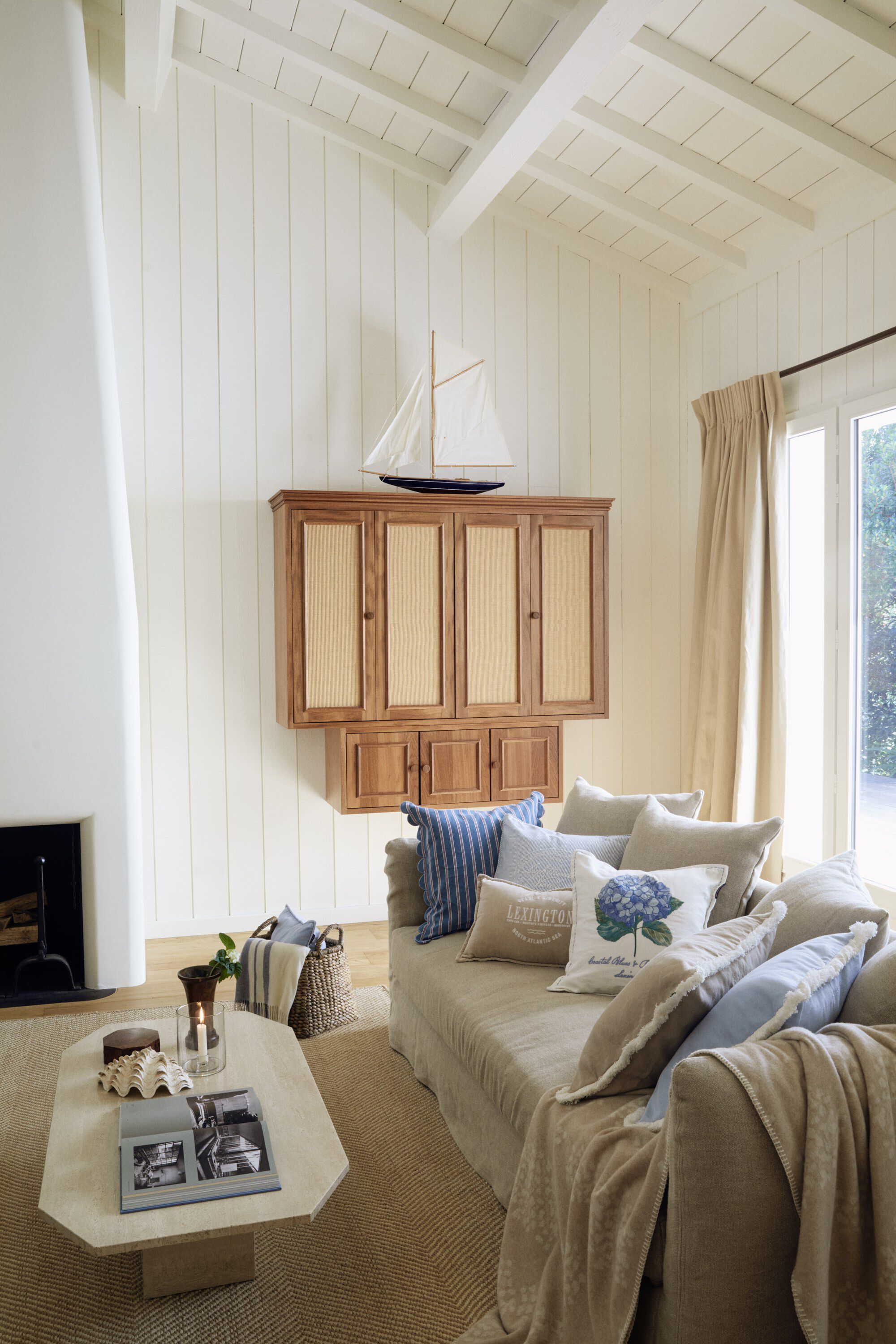 Striped Recycled Wool Throw