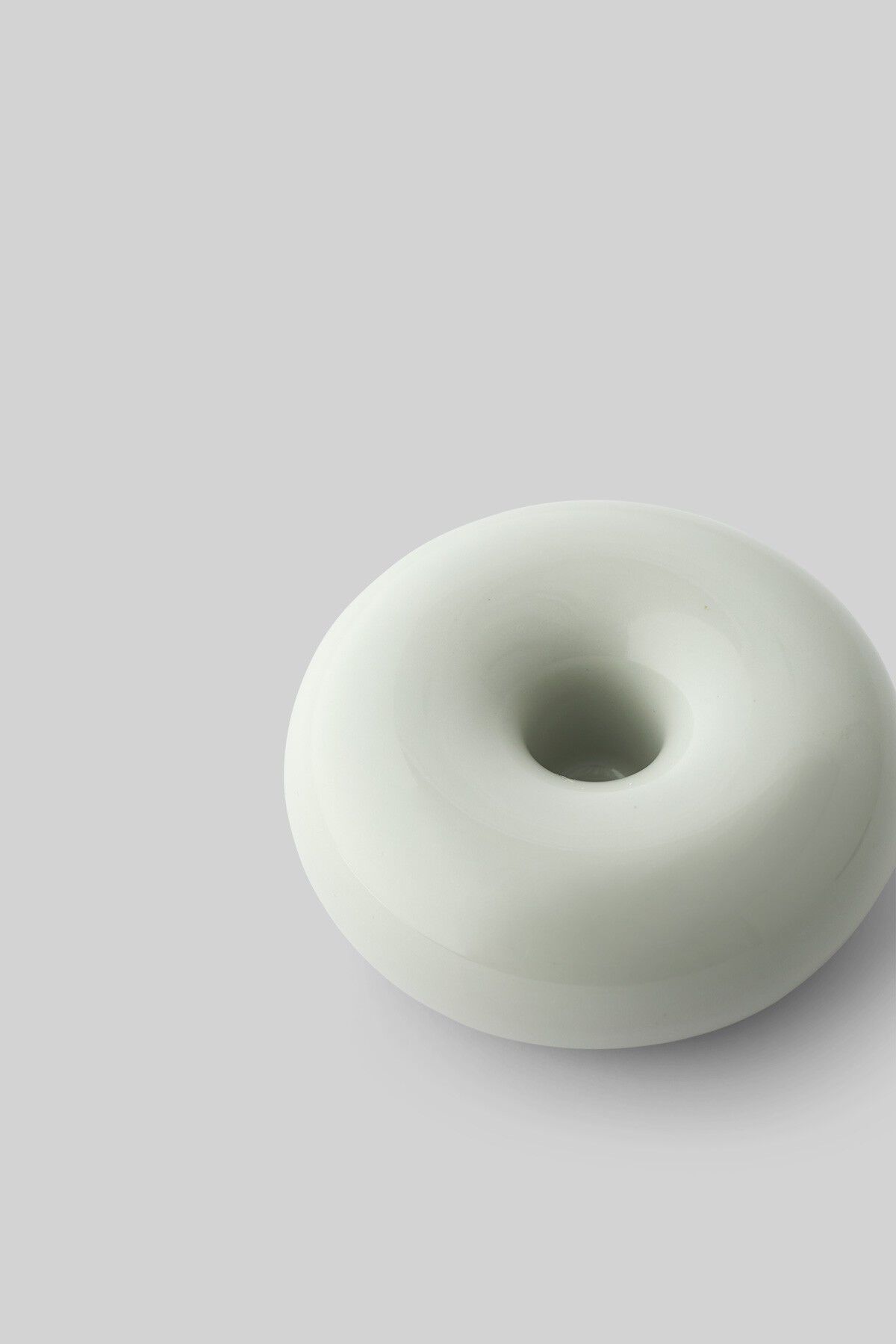 BOB CANDLE HOLDER, SMALL, LIGHT GRE