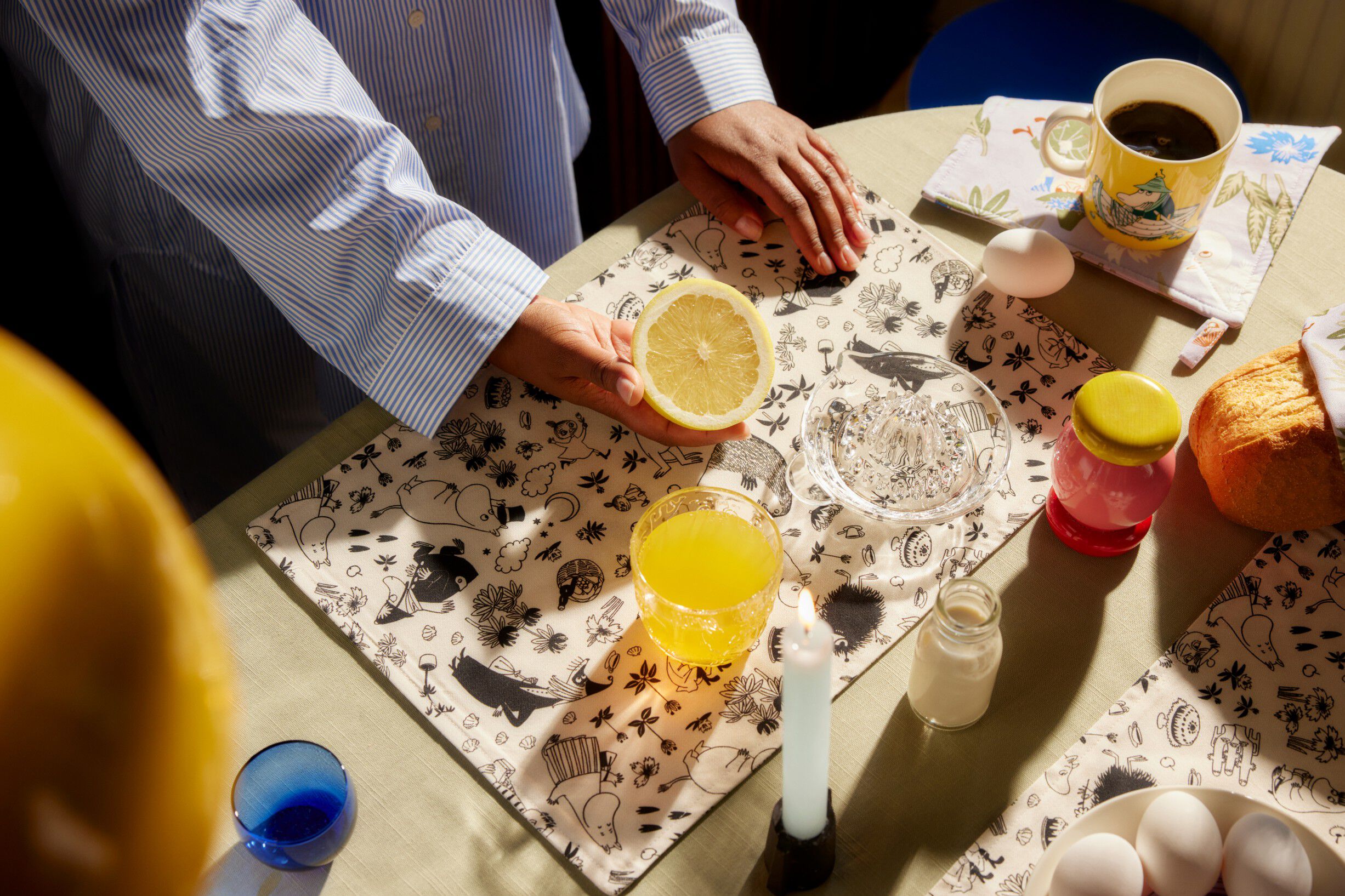 Moomin Arabia D&aelig;kkeserviet 33x45 Neutral