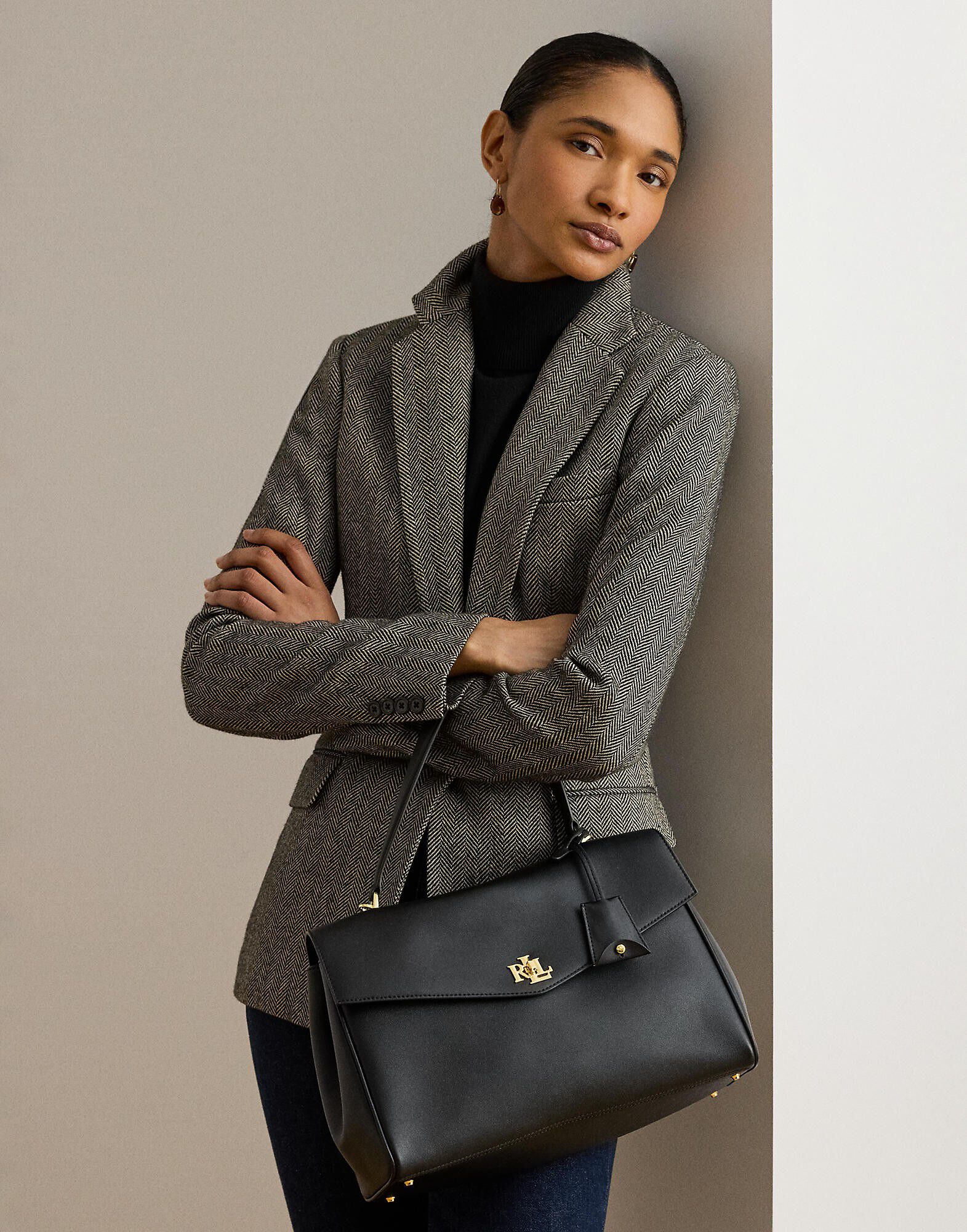 Nappa Leather Medium Farrah Soft Satchel