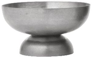 Tumbled Ice Cream Cup - Stainless Steel