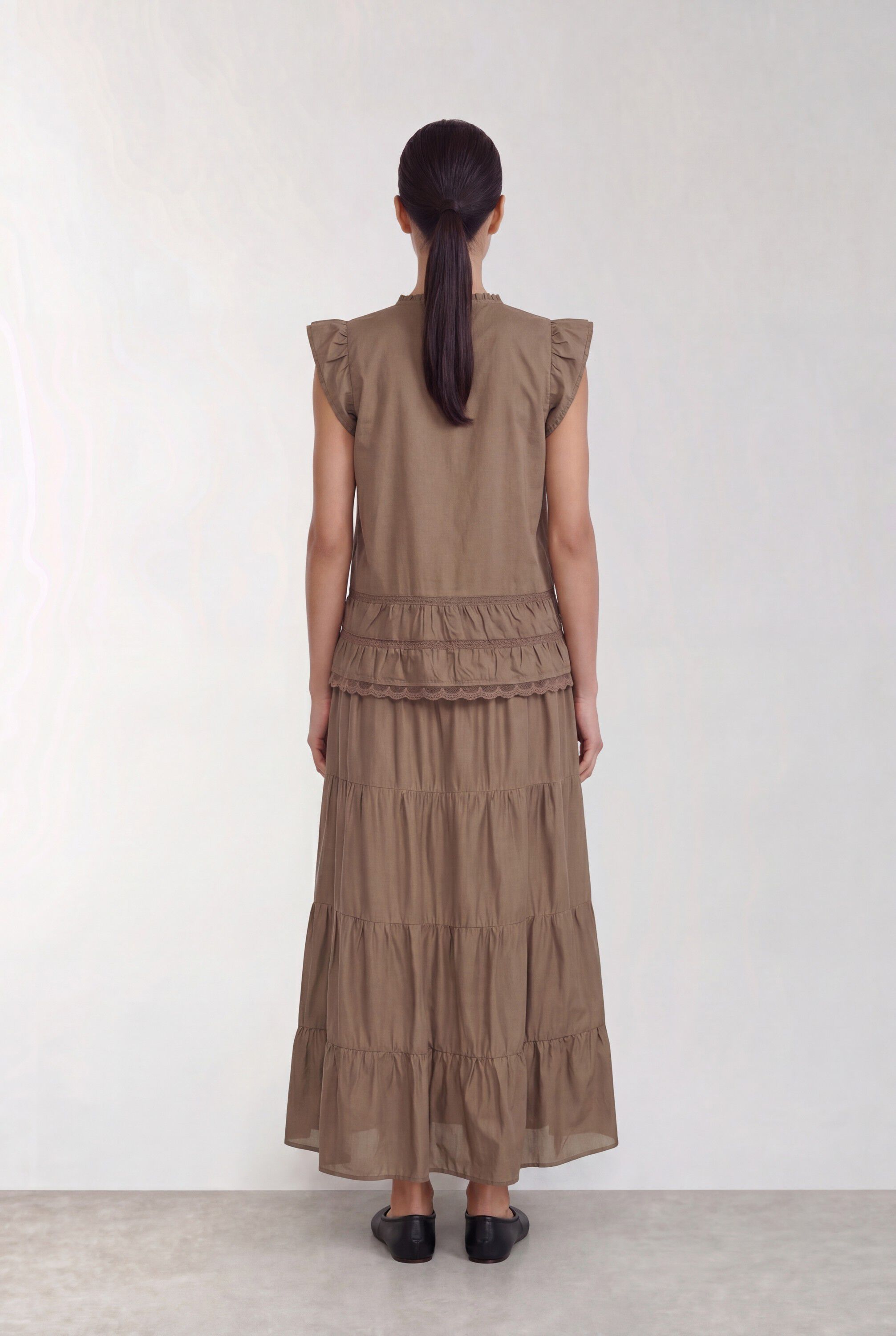 LR-ROSY 2 Bluse Brun