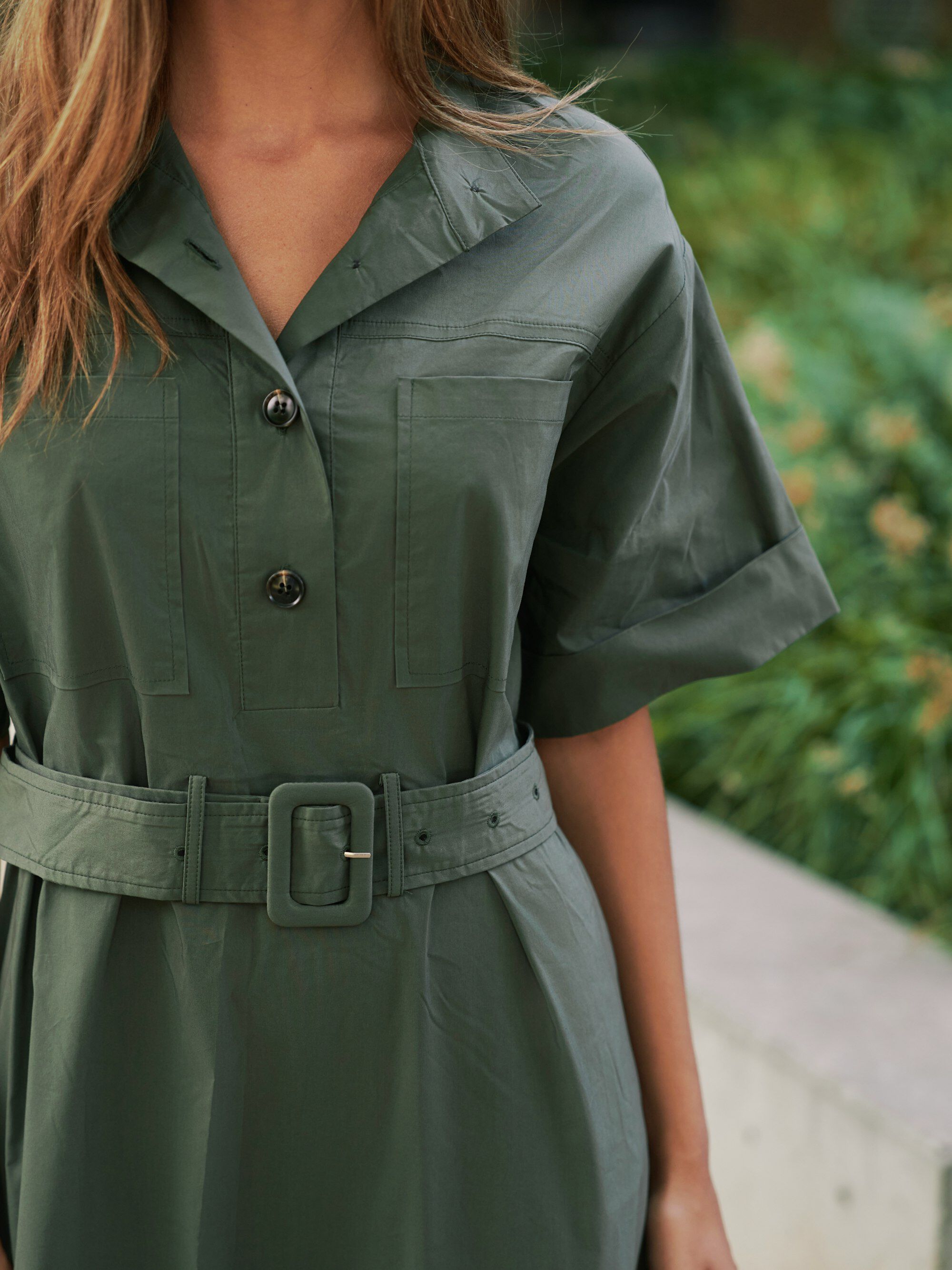 Cina Poplin Dress