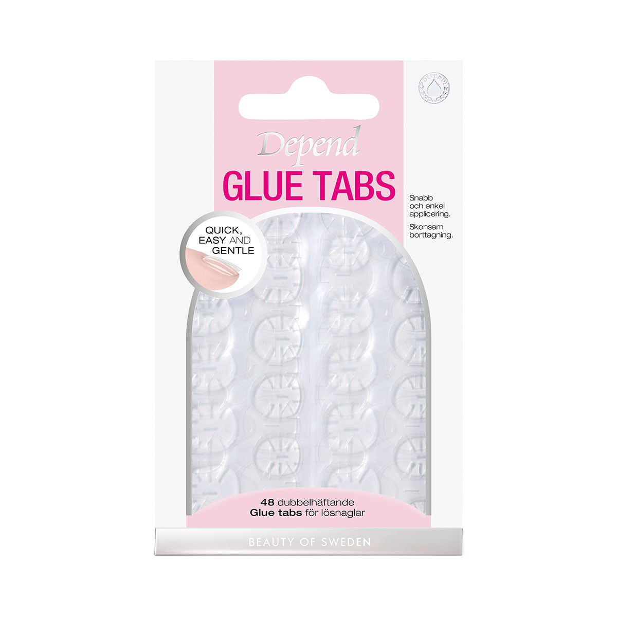 Glue Tabs 48 for artificial nails