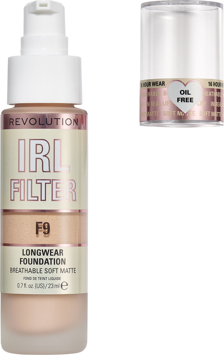 Revolution IRL Filter Longwear Foundation F9