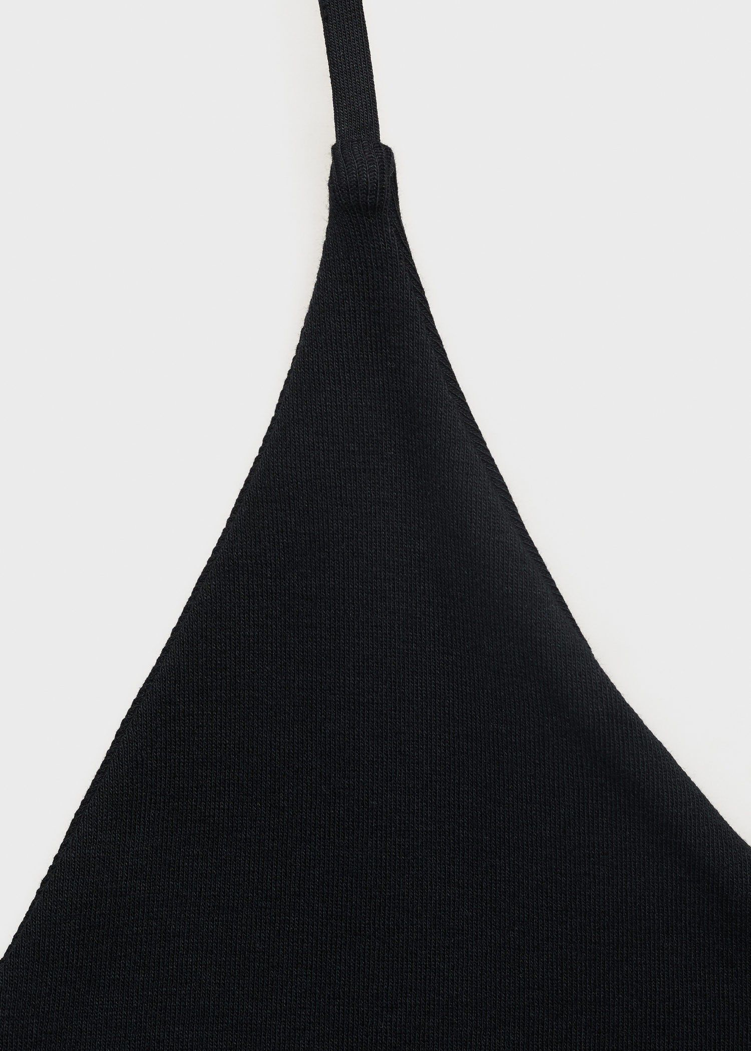 Open-back cotton top