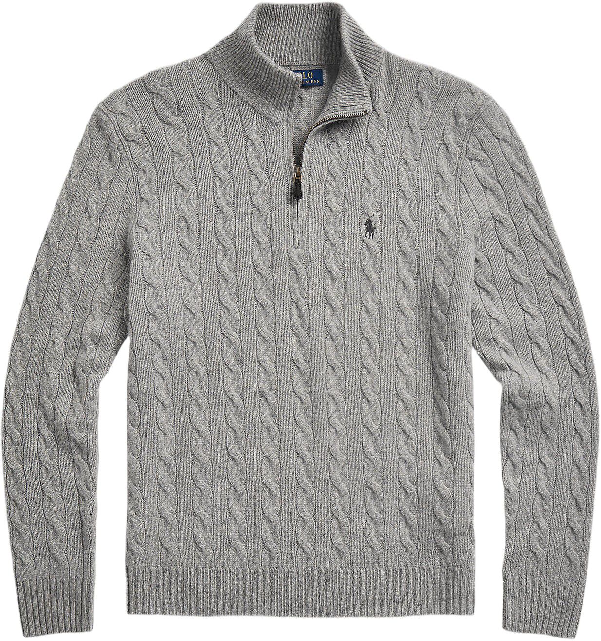 Cable-Knit Wool-Cashmere Sweater