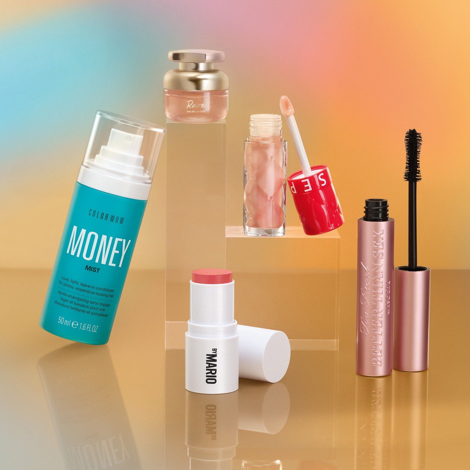 Party Glam Set - smink-, h&aring;r- och parfymset