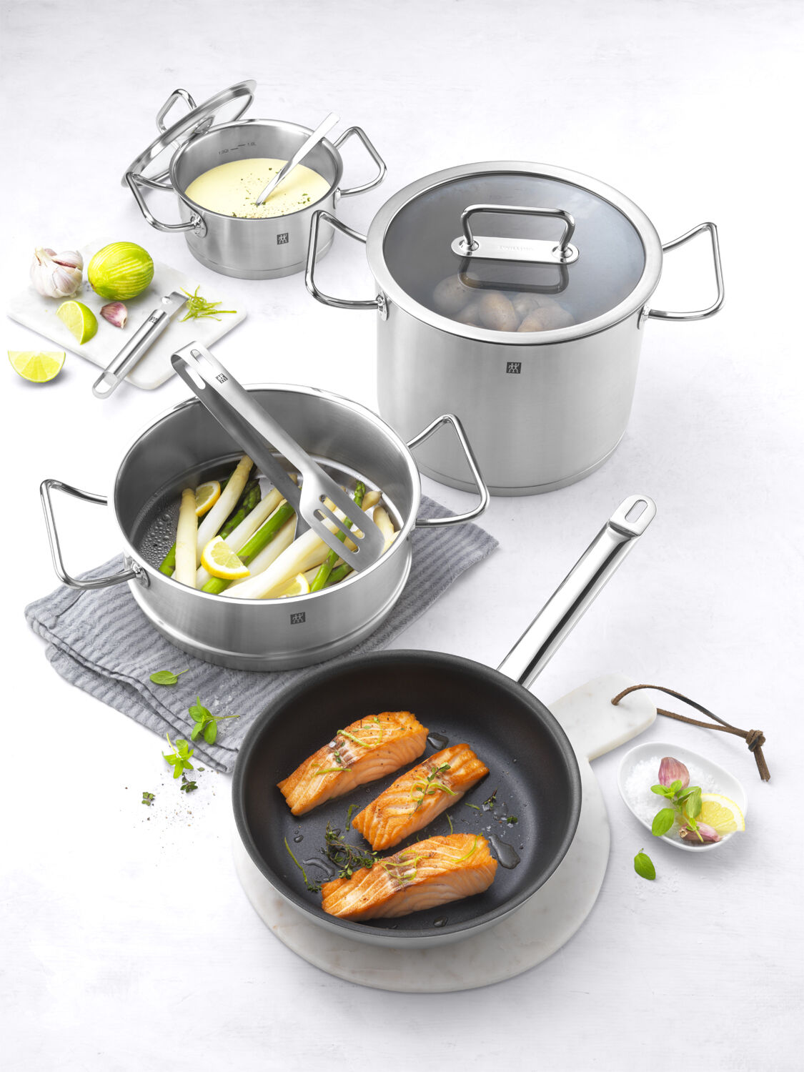 Pro Gryta h&ouml;g h&ouml;gsidig 24 Rund 18/10