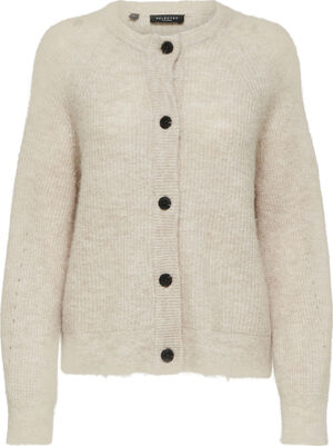 SLFLULU LS ALPACA BLEND KNIT SHORT CARDIGAN NOOS