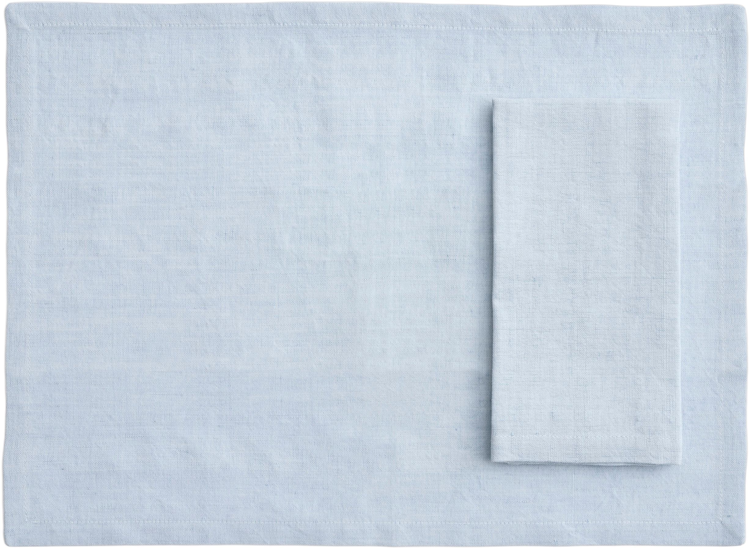 Tavolo Napkin/Placemat-Set of 4-Soft blue