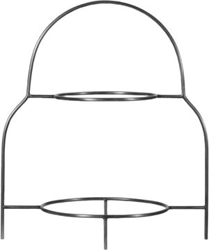 Tallriksställ, HDSana, Silver finish