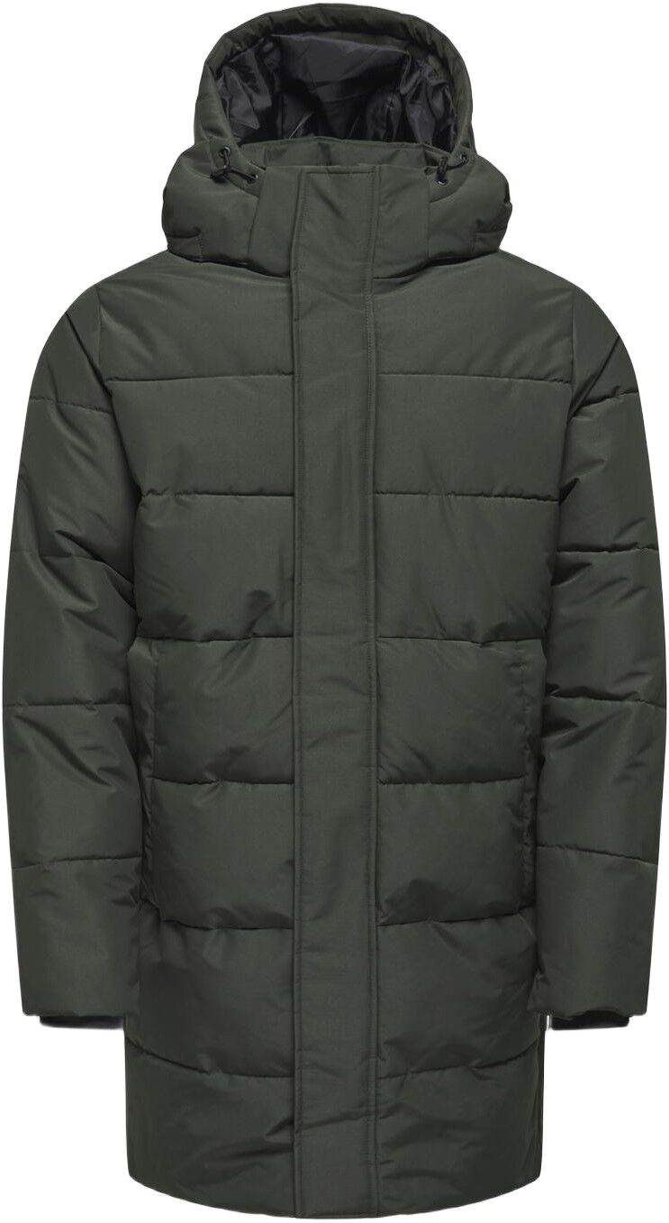 ONSCARL LIFE LONG QUILTED COAT OTW