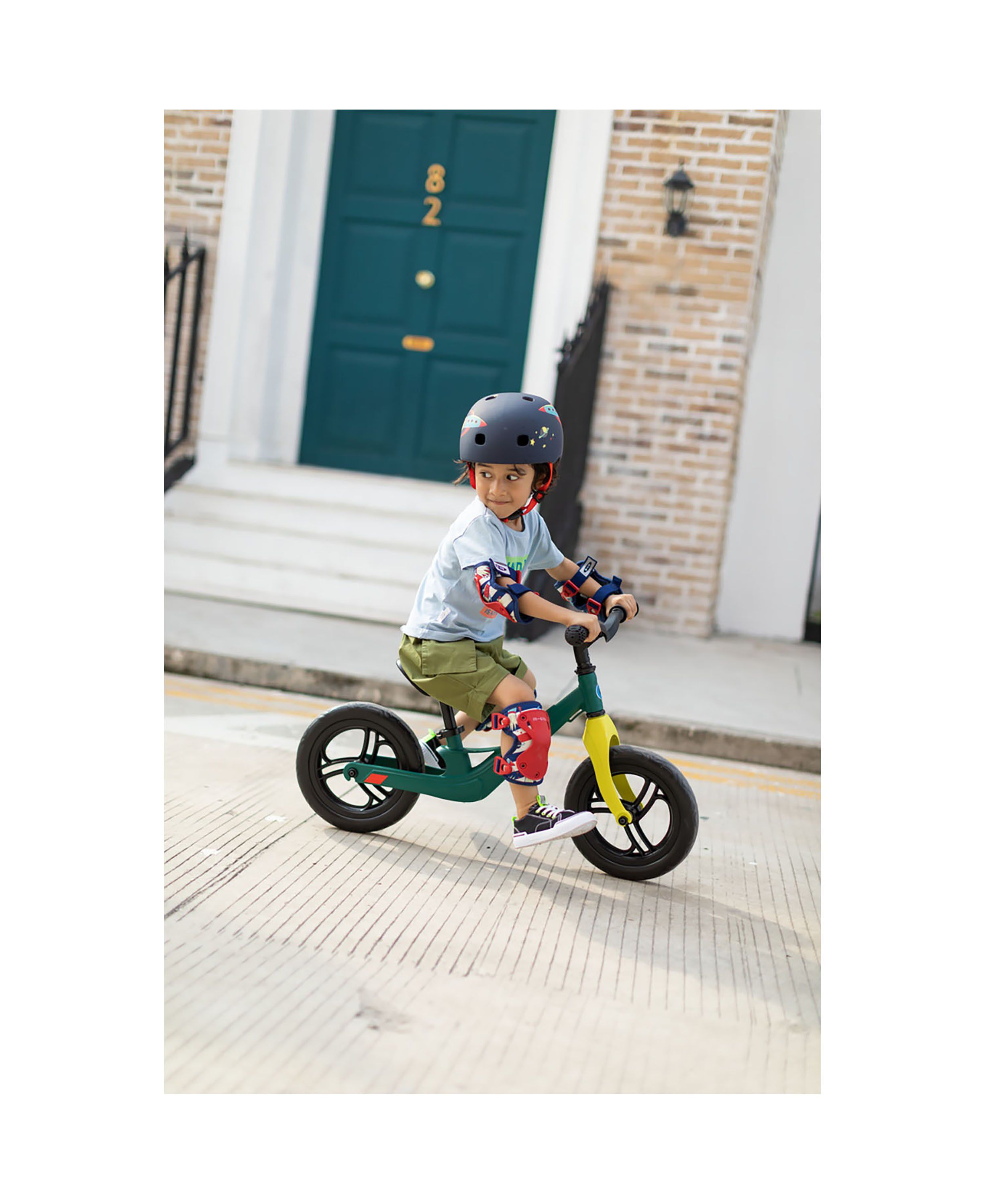 Micro - L&oslash;becykel Light - Peacock Green