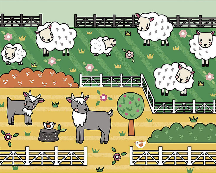 Auzou - Little Artist Activity Kit - Magic Painting - Farm