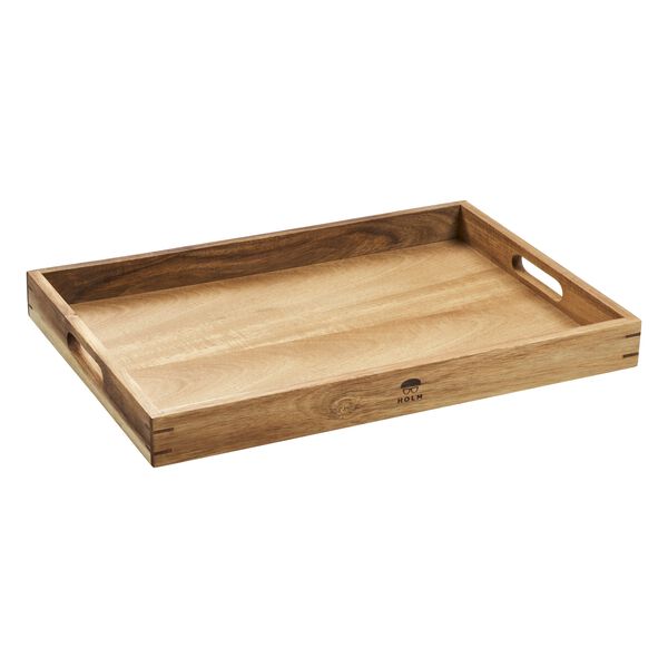 Bricka 51x35x5 cm Akaciaträ