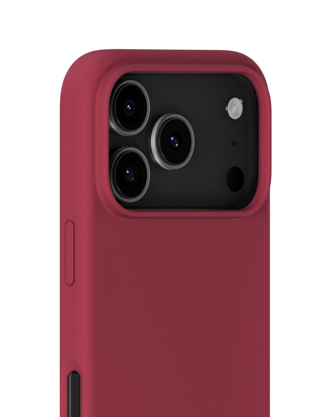 Silicone Case iPhone 17 Pro Max Red Velvet