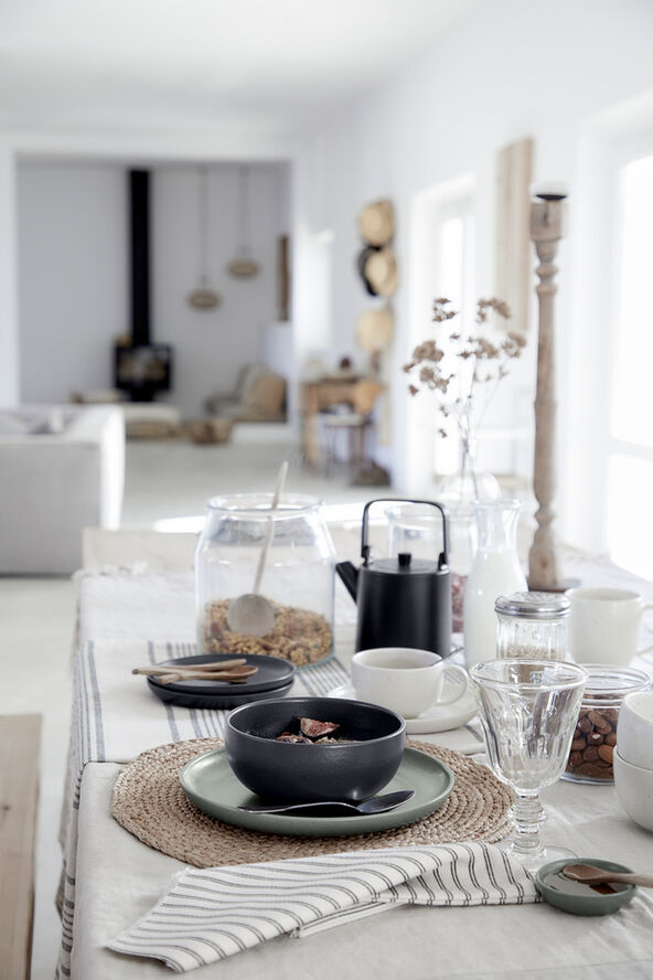 "Tallerken flat Pacifica 16 cm Artichoke Keramikk"