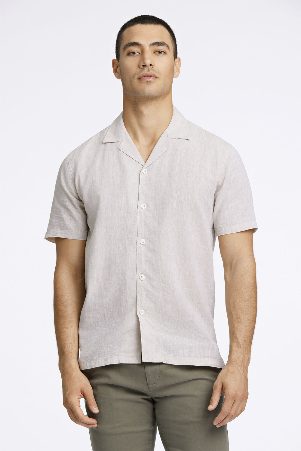 Casual linen blend resort S/S