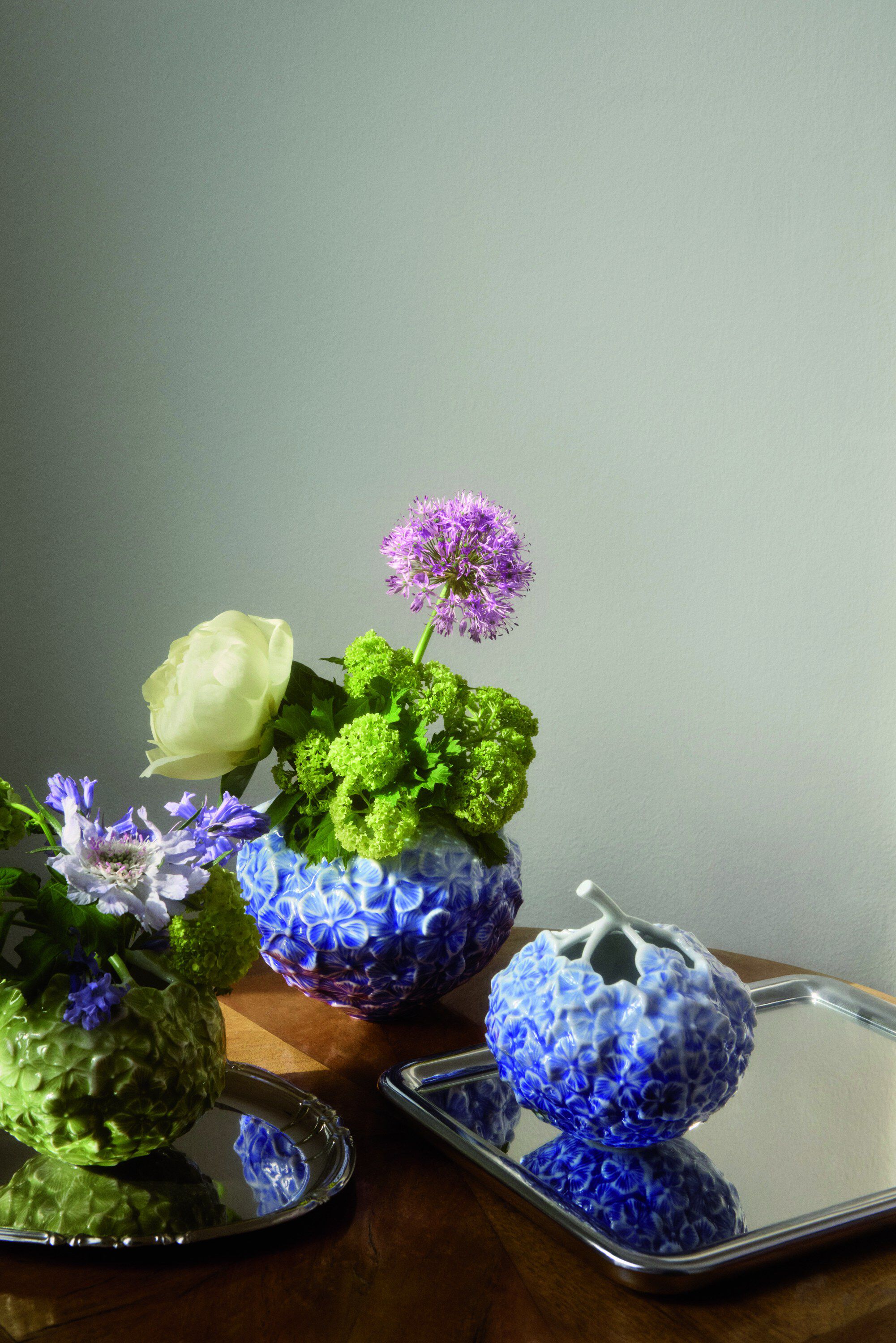 Hortensiavase bl&aring; 15cm