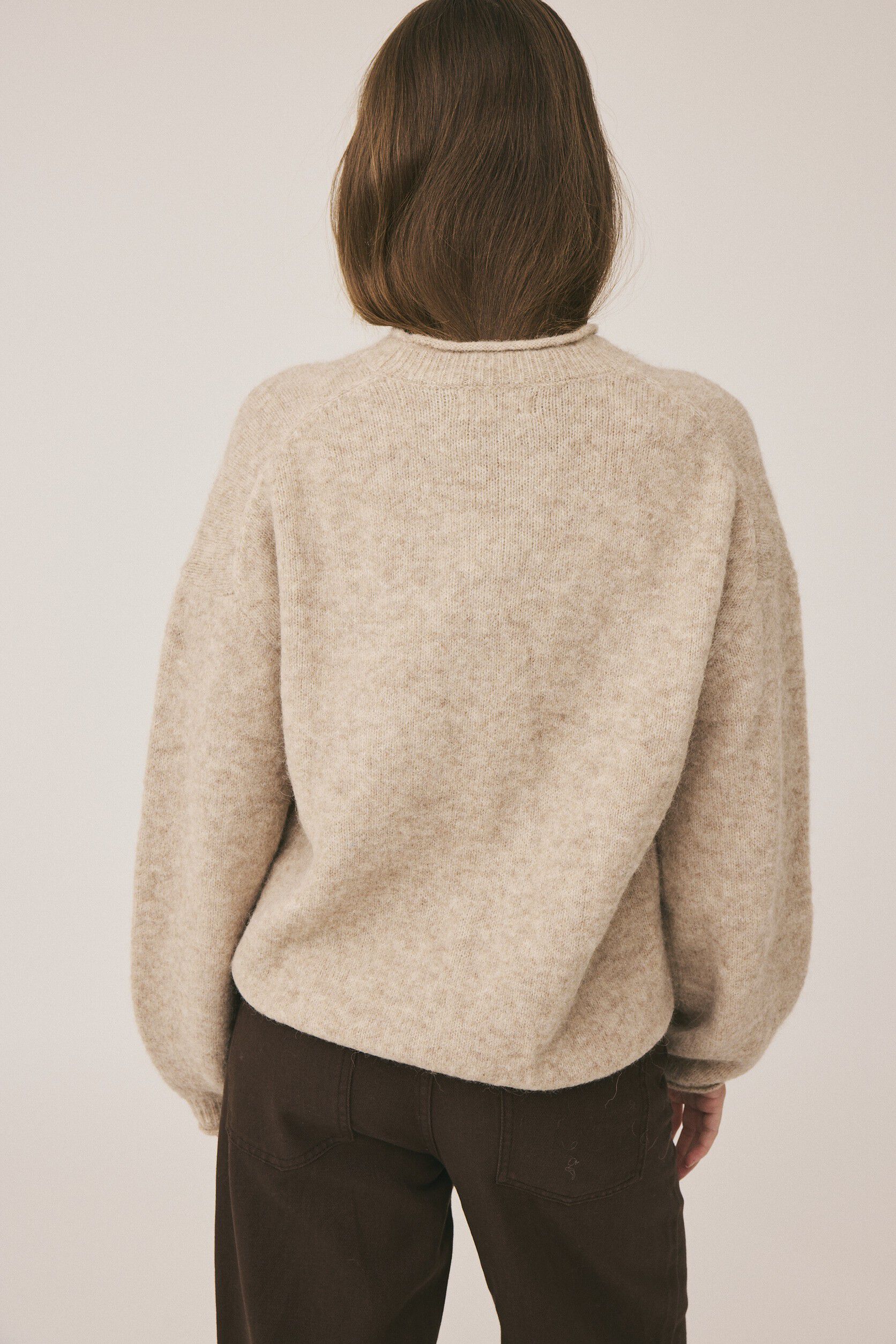 Cindi 9 Striksweater - Alpakamix RWS