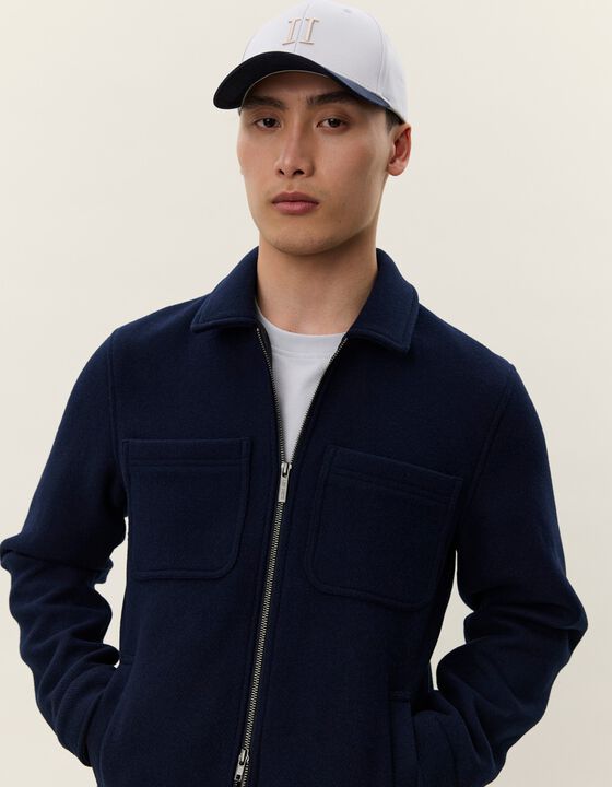 Marseille Solid Wool Jacket