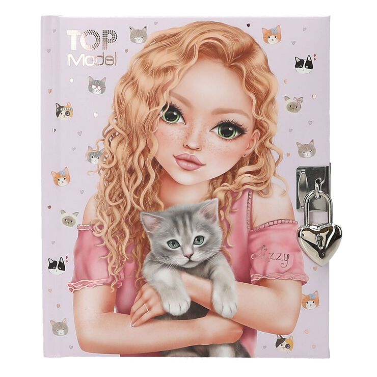 TOPModel Dagbog KITTY m/h