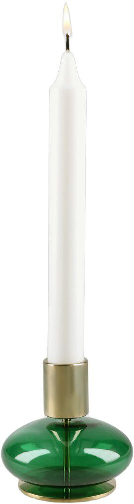 Bubble Lysestage H8 cm gr&oslash;n