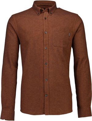 Brushed twill shirt L/S