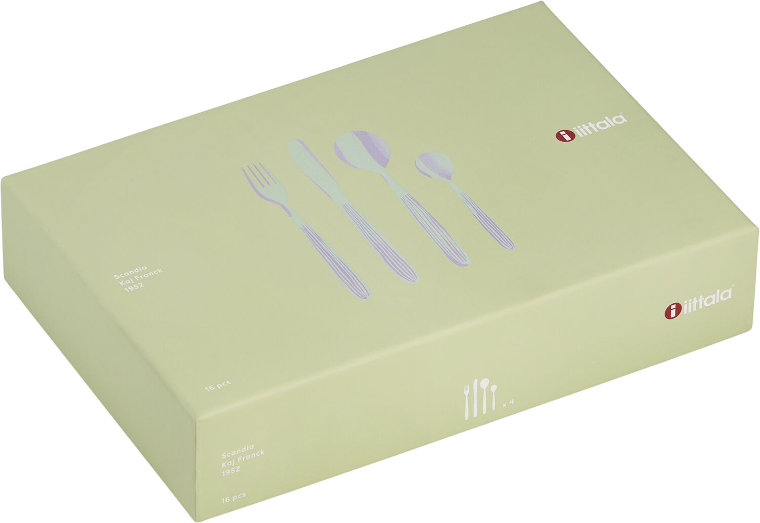 Scandia bestik &aelig;ske 16 dele