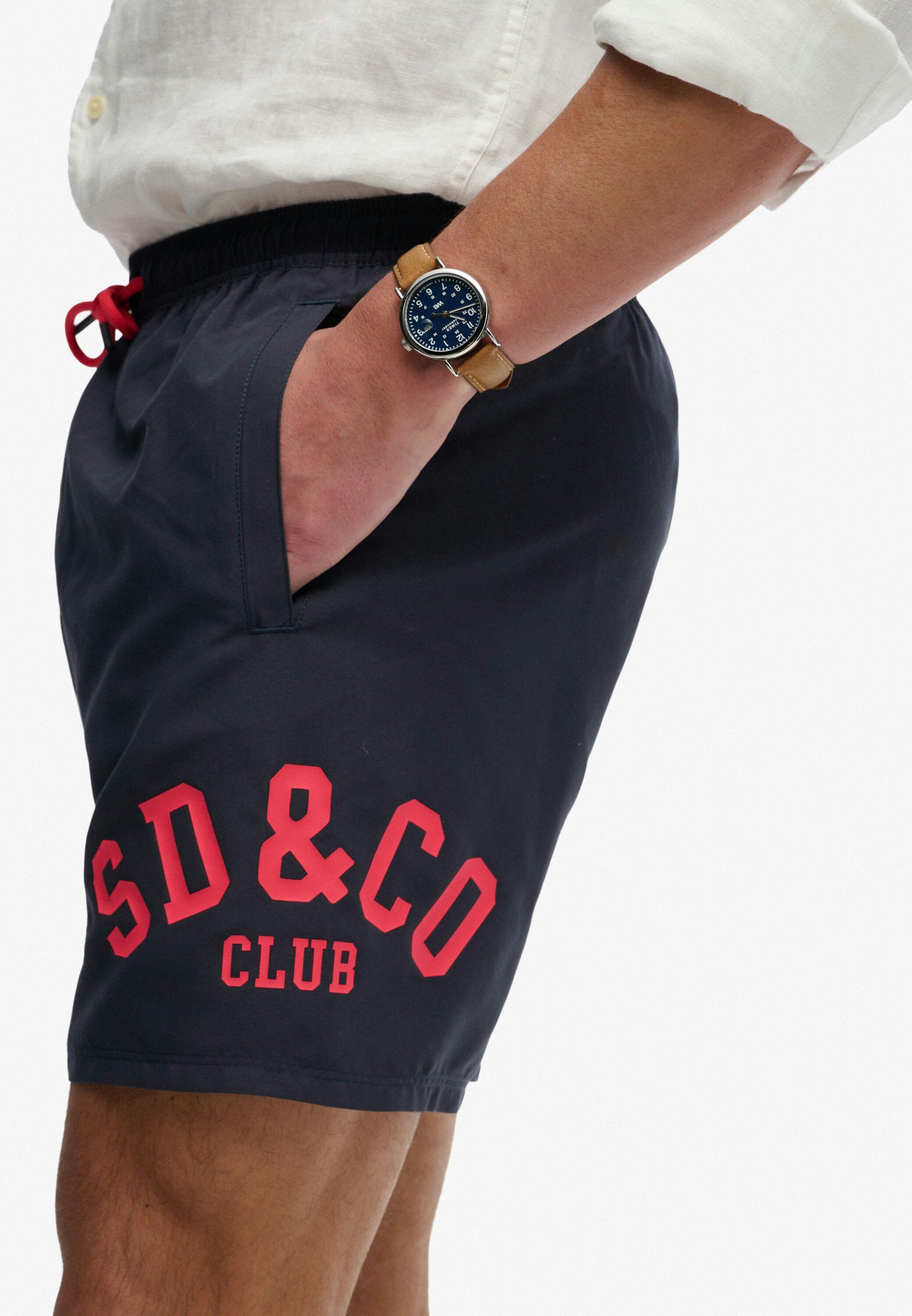 PRINTED LOGO 16 SWIM SHORT