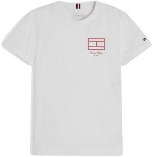 OUTLINE FLAG GRAPHIC T-SHIRT SS