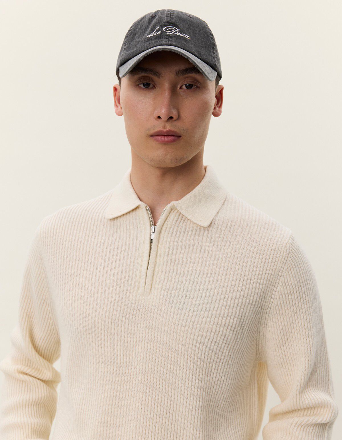 Elinor Zipper Polo Knit