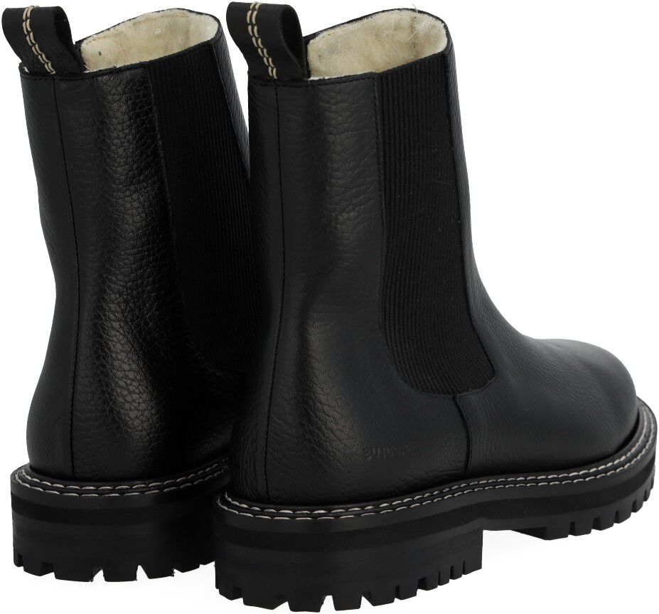 Chelsea st&oslash;vle med bl&oslash;dt merino uld