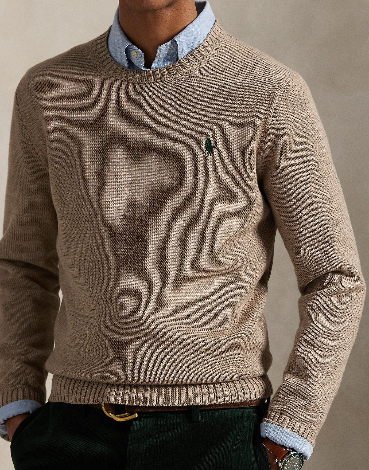 Cotton Crewneck Sweater