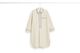 Fineline Long Nightshirt-M/L-Ivory