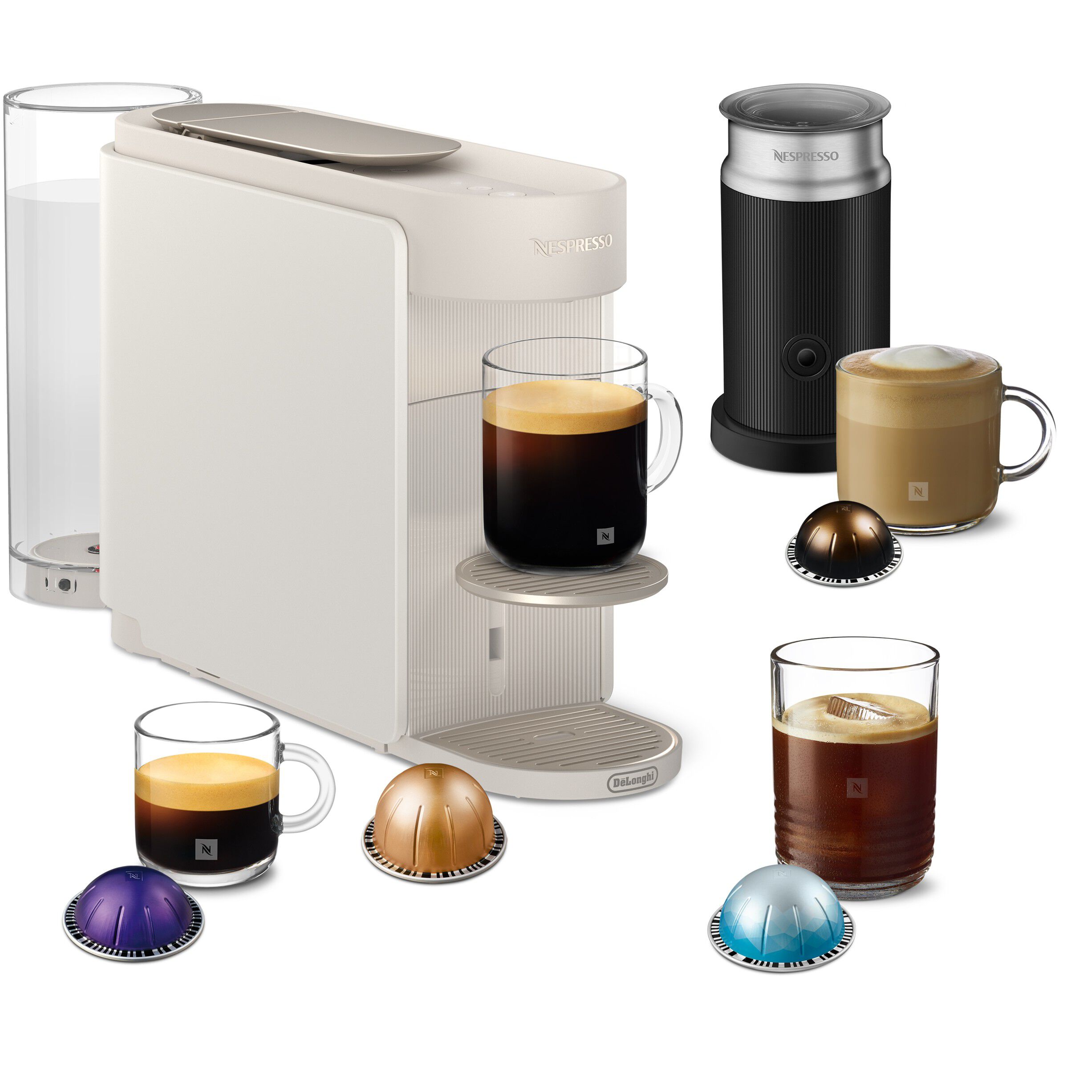 Nespresso Vertuo UP bundle (Hvid)
