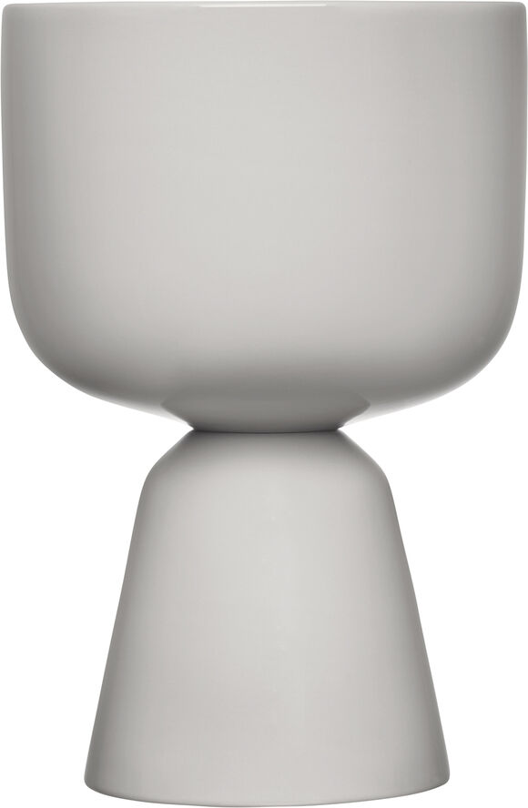 Nappula urtepotte 230x155mm lysegrå