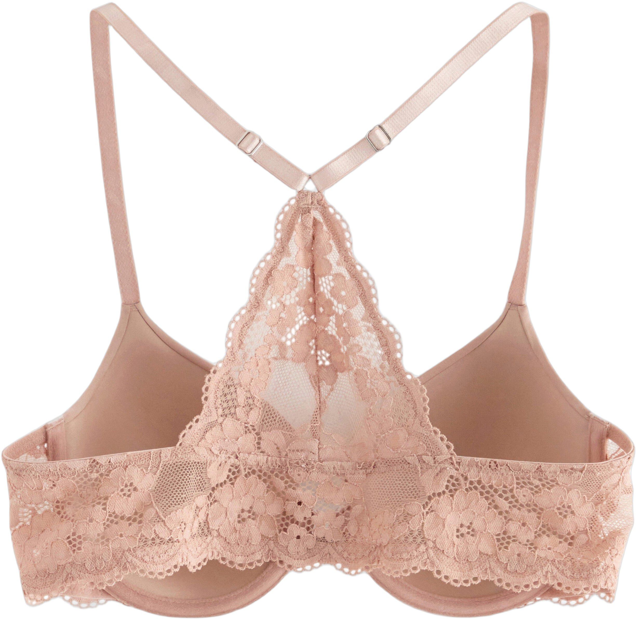 Lilja t-shirt-bh med st&auml;gning framtill