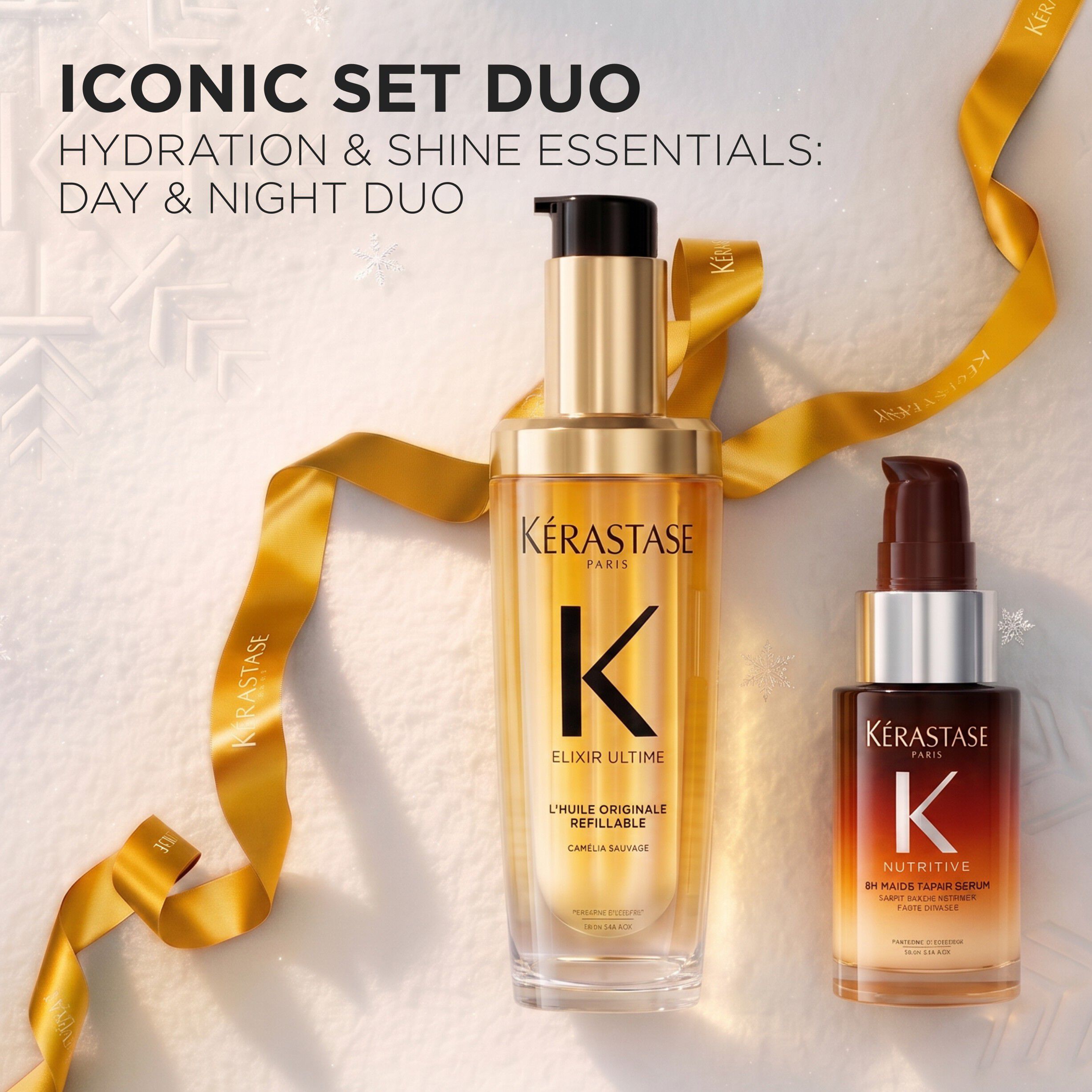 Elixir L'Huile Originale + 8H Magic Serum Holiday Set 2026