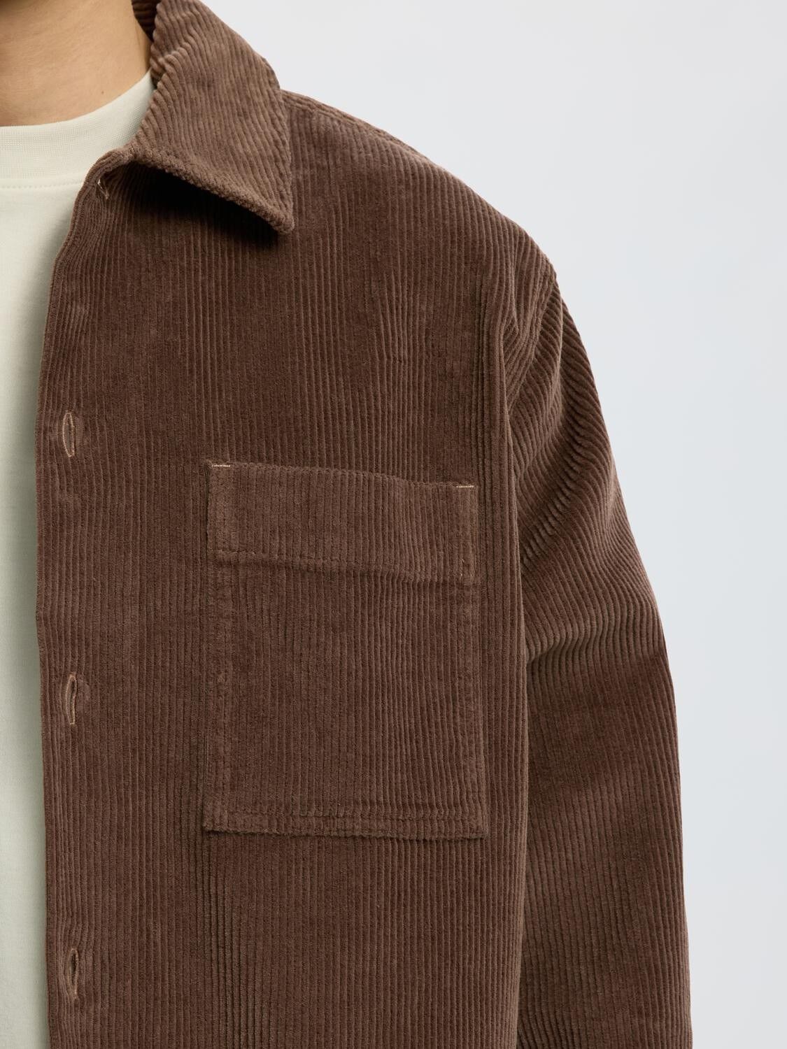Slmotto-Kris Cord Overshirt Noos