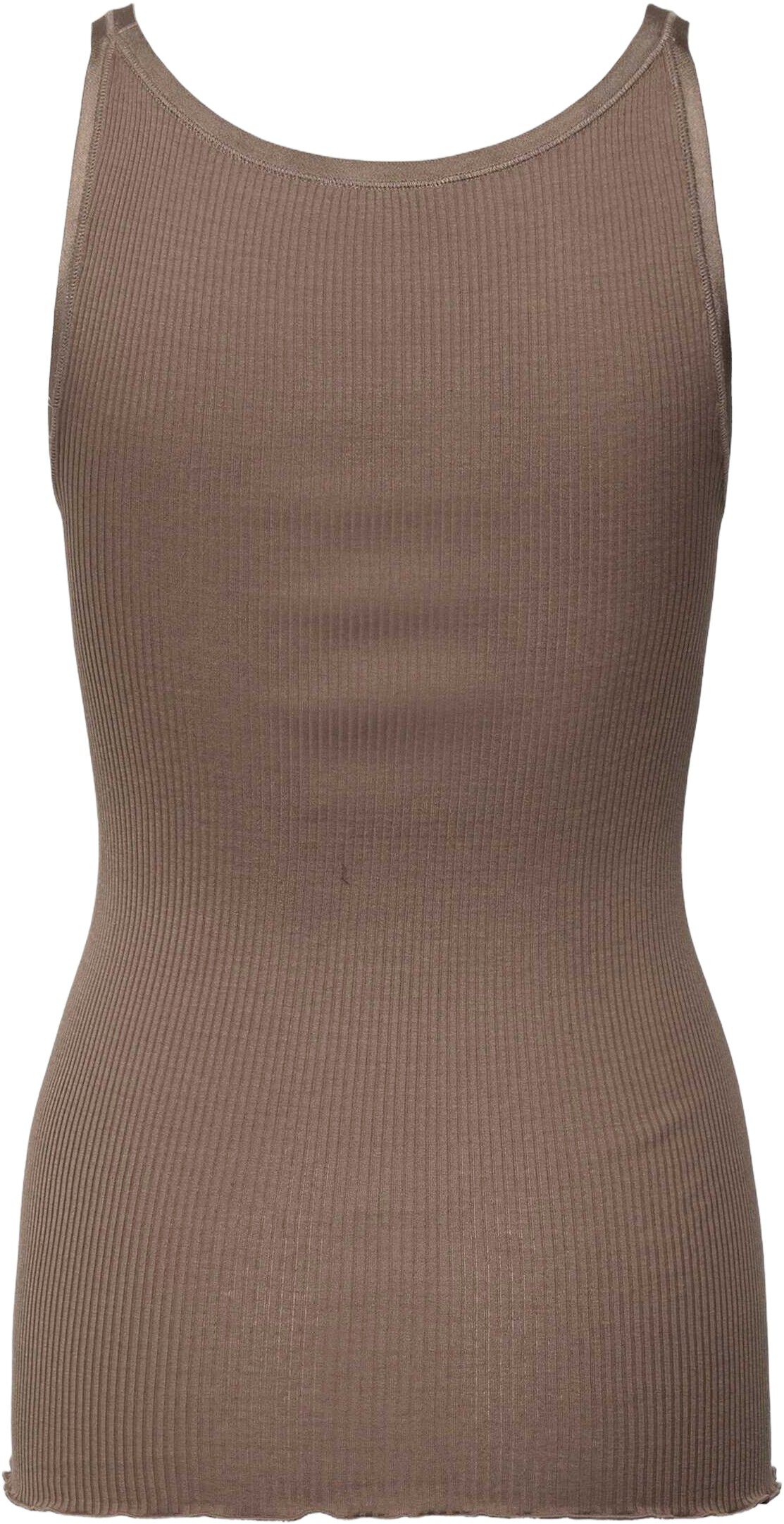 RWBelle Silk U-neck Strap Elastic Top