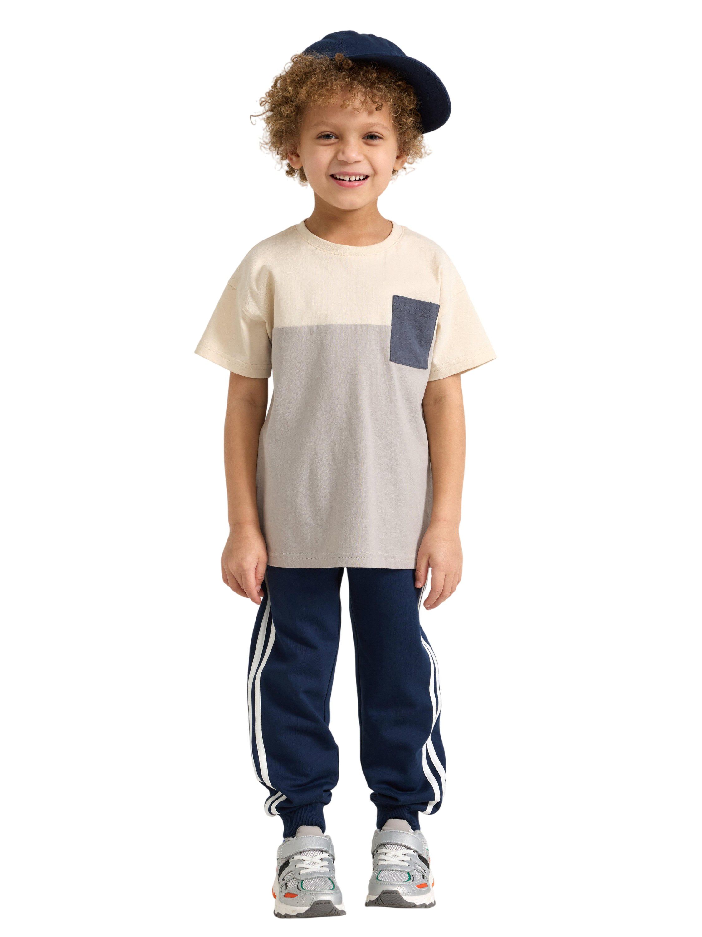 Bekv&auml;ma mjukisbyxor i bomullstrik�