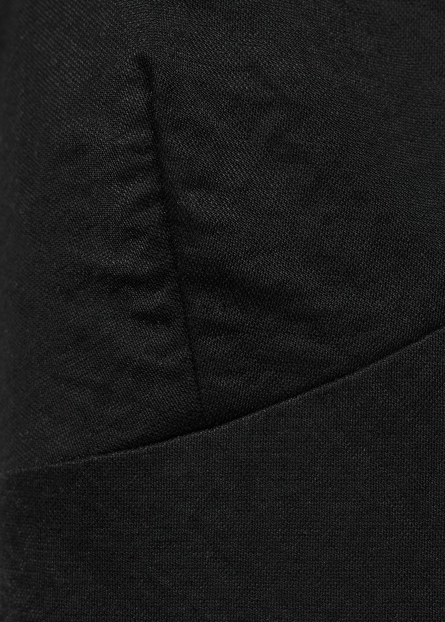 Long dress with bow neckline